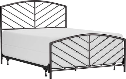 Hillsdale Furniture Essex Bed, Queen, Metallic Brown
