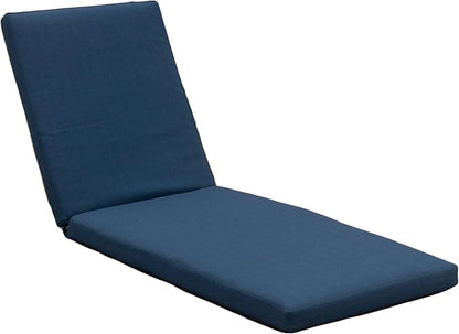 Tommy Bahama Chaise Cushion, 23" X 75" X 2.5", Bamboo Bay Cobalt