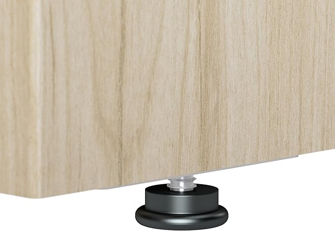 Bush Business Furniture Studio C 72W Computer Desk with Wire Management and Modesty Panel in Natural Elm, Professional Table for Home Office and Corporate Office