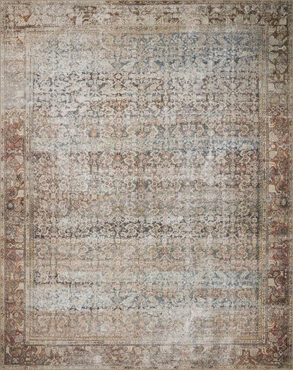 Loloi Amber Lewis Georgie Collection GER-09 Multi/Spice 2'-0" x 5'-0", .19" Pile Height, Accent Rug