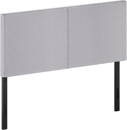Furinno Roanne Upholstered Headboard, Full, Glacier