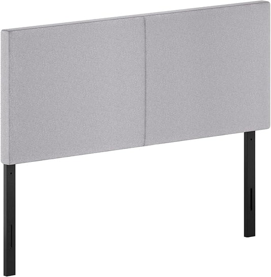 Furinno Roanne Upholstered Headboard, Full, Glacier