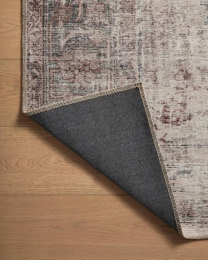 Loloi Amber Lewis Georgie Collection GER-08 Lagoon/Beige 8'-4" x 11'-6", .19" Pile Height, Area Rug