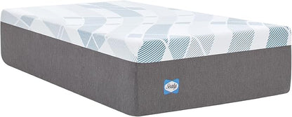 Sealy Dreamlife 14” Hybrid Mattress-in-a-Box, Twin, SealyComfort Gel Memory Foam, SealyResponsive Encased Coils, Machine Washable Cover