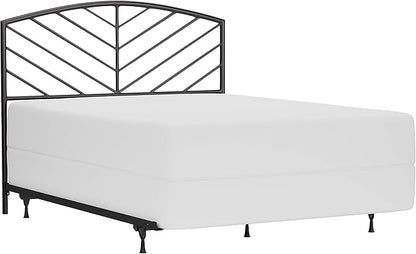 Hillsdale Essex Metal Frame, Queen Headboard, Gray Bronze