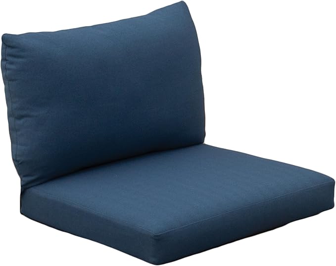 Tommy Bahama Deep Seating Lounge Cushion, 24" X 26" X 4", Bamboo Bay Cobalt