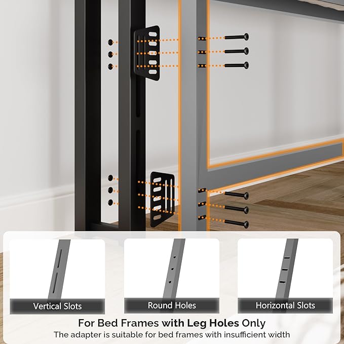 VINGLI Full Size Headboard Only, Adjustable Upholstered Headboard with 2 Tier Shelves and Pegboard with Charging Stations and LED Lights, Modern Bed Headboard with Storage for Bedroom Decor