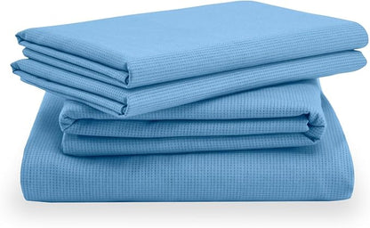 TEMPUR ProAir Sheet Set Blue Azure - Split Cal King