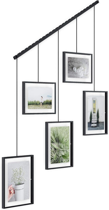 Umbra, Black Exhibit Multi Picture Frame Photo Display