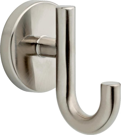 Delta Trinsic (1-Pack) Towel Hooks Brilliance Stainless Steel Single Bathroom Hooks Wall Mounted for Robes & Towels Hand Towel Hook Holder Kitchen, Bathroom Accessories