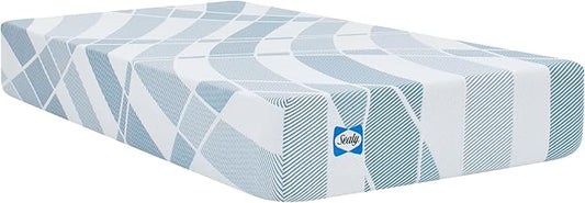 Sealy Dreamlife 10” Hybrid Mattress-in-a-Box, Queen, SealyComfort Gel Memory Foam, SealyResponsive Encased Coils, Surface-Guard Technology
