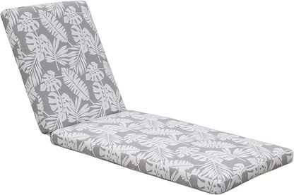 Tommy Bahama Chaise Cushion, 26" X 82" X 2.5", Tropical Chrome