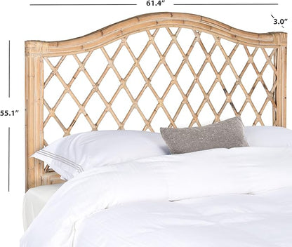 SAFAVIEH Gabrielle Headboard, Full, White Washed