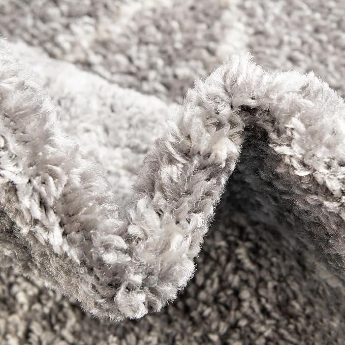 Unique Loom Trellis Frieze Collection Area Rug - Geometric (10' x 13', Light Gray/ Ivory)