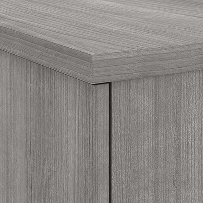 Bush Furniture 2 Drawer Lateral File Cabinet, Letter and Legal-Size Document Storage for Home or Professional Office, Somerset Collection, Platinum Gray