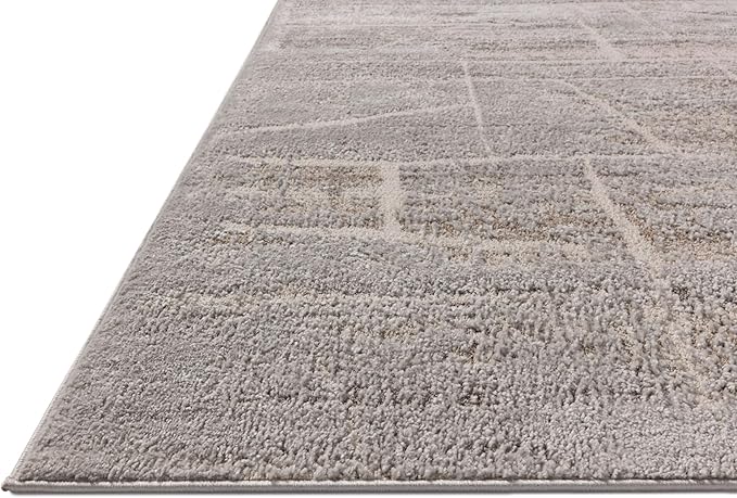 Loloi Amber Lewis Monty Collection MOT-07 Natural/Mist 4'-0" x 6'-0", .50" Pile Height, Accent Rug