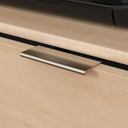 Sauder Clifford Place Commercial Office Credenza, for TVs up to 46", in a Natural Maple Finish
