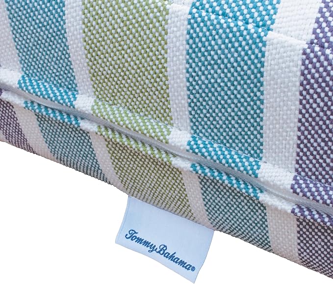 Tommy Bahama Deep Seating Lounge Cushion, 26" X 30" X 4", Bandeau Pastel