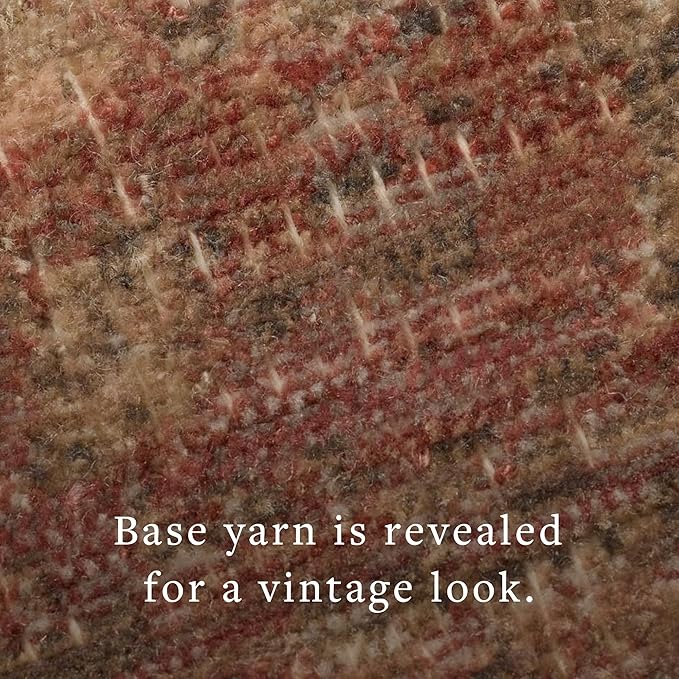 Loloi Amber Lewis Molly Collection MOL-09 Brick/Bark 2'-7" x 10'-0" Low Pile Runner Rug