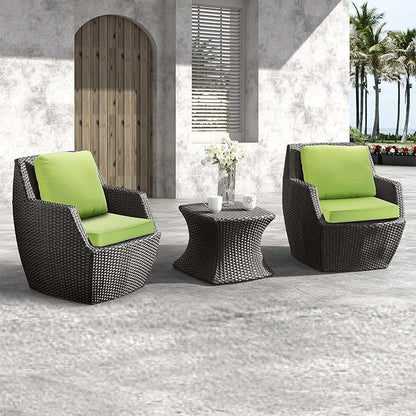 JMGBird Outdoor Chair Cushion Tufted Pillow, Outdoor Seat Cushion Set 19"x19" Outdoor Cushions for Patio Furniture