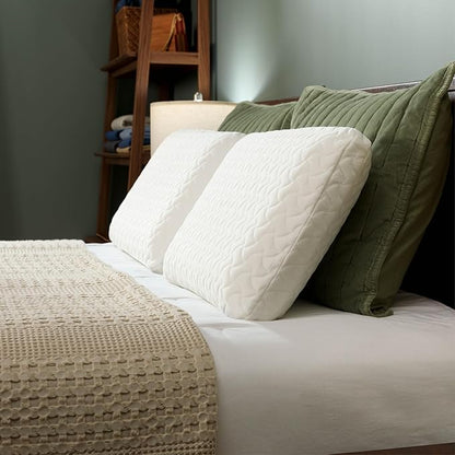 Tempur-Pedic TEMPUR-Cloud Pillow for Sleeping, Standard, White