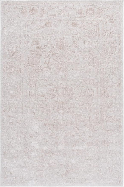 SAFAVIEH Reflection Collection Area Rug - 5'1" x 7'6", Cream & Ivory, Non-Shedding & Easy Cleaning, Ideal for Living Room, Bedroom (RFT665D)