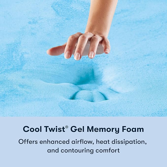 Serta Sleeptrue Firm 6" Full Memory Foam Mattress in a Box, Cooling, Breathable, and Pressure Relieving - 100 Night Trial, CertiPUR-US Certified and 10 Year Limited Warranty