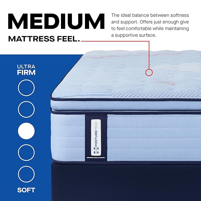 Sealy Posturepedic® Fayette 14" Medium Pillowtop Innerspring Mattress - Full