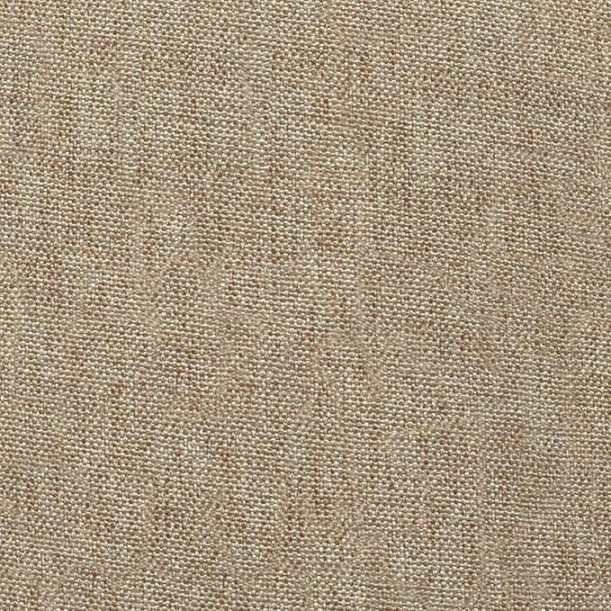 SIMPLIHOME Ramsay 16 inch Wide Contemporary Irregular Footstool in Taupe Linen Look Fabric, Fully Assembled for The Living Room