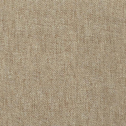 SIMPLIHOME Ramsay 16 inch Wide Contemporary Irregular Footstool in Taupe Linen Look Fabric, Fully Assembled for The Living Room