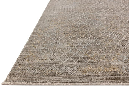 Loloi Amber Lewis Cali Collection CIL-03 Taupe/Multi 2'-3" x 3'-11", .25" Pile Height, Accent Rug