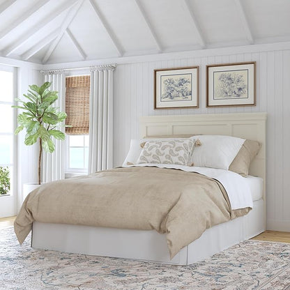 Homestyles Naples Off-White Queen Headboard