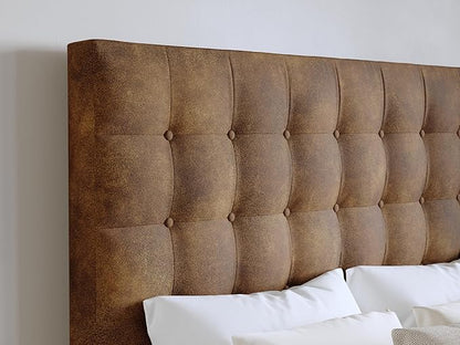 Bomber Jacket Brown Sutton Full Headboard