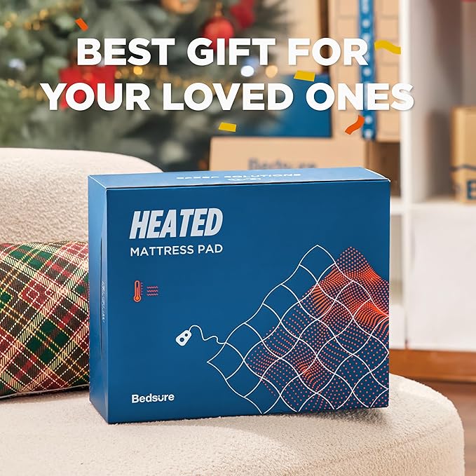 Bedsure Heated Mattress Pad Twin - Bed Warmer with Memory & Preheat Functions, 12-Hour Auto Off & 10 Heat Settings, Single Controller, Fast Heating, Coral Fleece Electric Mattress Pad Twin, 39"x75"