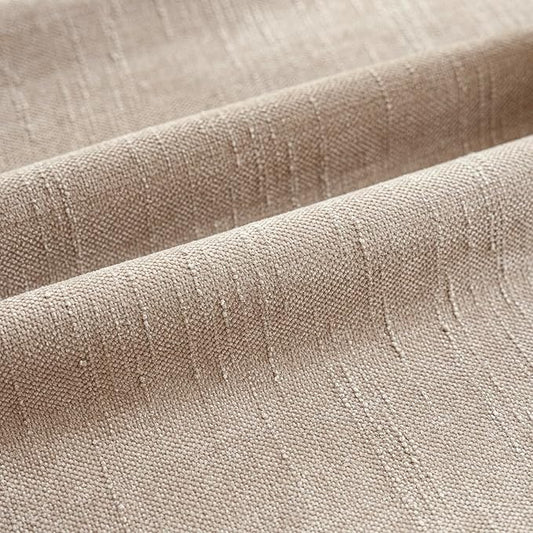 Foindtower Set of 2 Soft Textured Chenille Throw Decorative Pillow Covers Square Accent Solid Cushion Cover Cozy Neutral Farmhouse Pillow Case for Couch Sofa Bedroom Living Room 24x24 Inch,Cream Camel