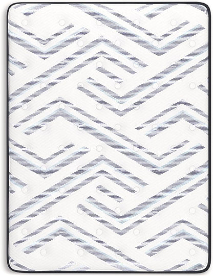 Signature Design by Ashley Full Size Stack 12 Inch Hybrid Medium Plush Cooling Gel Infused Memory Foam Mattress for Pressure Relief, Fiberglass Free, Mattress in A Box