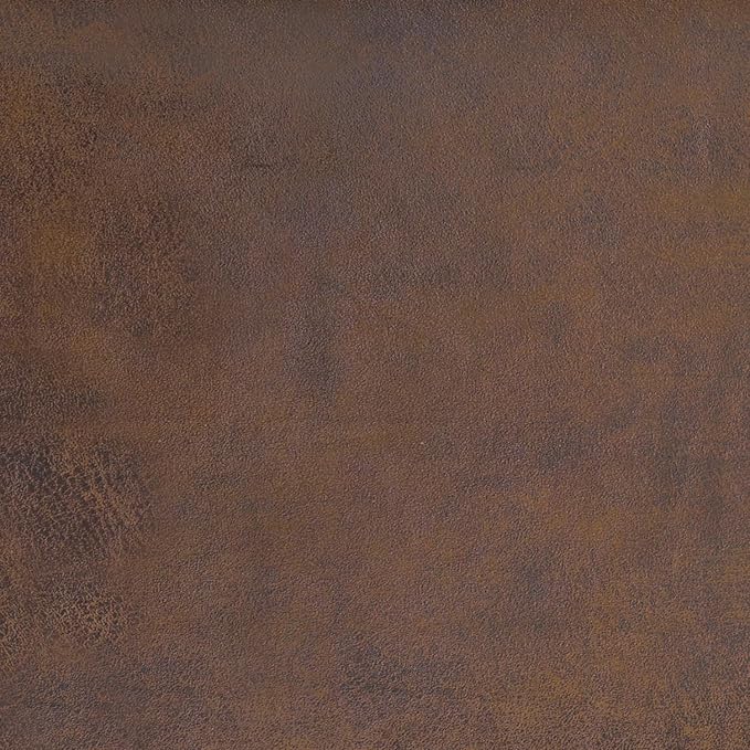 SIMPLIHOME Shiloh 26 inch Wide Transitional Contemporary Small Storage Ottoman in Distressed Chestnut Brown Vegan Faux Leather, Assembled, for The Living Room, Entryway and Family Room