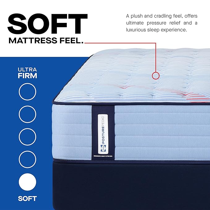 Sealy Posturepedic® Fayette 13" Soft Tight Top Innerspring Mattress - Full