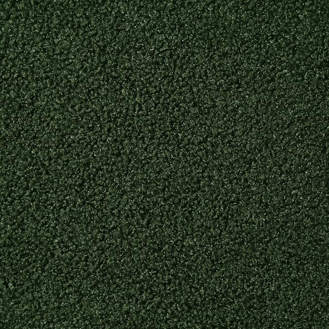 24KF Middle Century Upholstered Foldable Queen Headboard, Modern Boucle Teddy Fabric Headboard Queen/Full 6033-Q-Dark Green