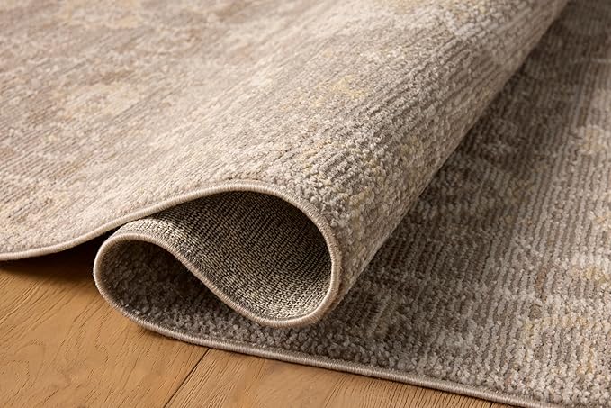 Loloi Magnolia Home by Joanna Gaines Pace Collection PAC-03 Taupe/Wheat 11'-6" x 15'-4" Area Rug