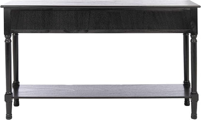 SAFAVIEH Home Collection Landers Black 3-Drawer Console Table CNS5711B