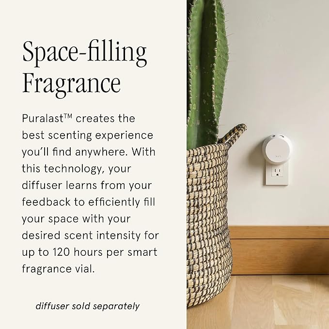 Pura & Brooklyn Candle Studio Home Scent Refill - Smart Home Air Diffuser - Up to 120-Hours of Luxury Fragrance per Refill - Home Essential - Clean & Safe Diffuser Fragrance - 2 Pack, Hawaii Rain
