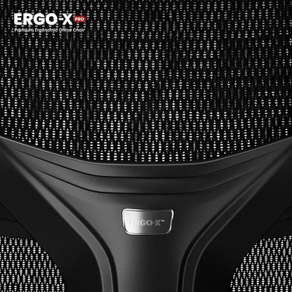 FLEXISPOT ErgoX-PRO Ergonomic Office Chair with Footrest Black – Cloudtech Cushion, 5D Lumbar, 7D Armrests, 4D Headrest, 551LBS Capacity – Office, Gaming, Home
