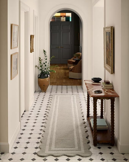 Loloi Chris Loves Julia Scottie Collection SCO-01 Fog/Ivory 7'-9" x 9'-9", .87" Pile Height, Area Rug