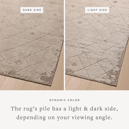 Loloi Amber Lewis Monty Collection MOT-05 Beige/Natural 11'-6" x 15', .50" Pile Height, Area Rug
