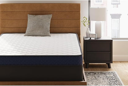 Signature Design by Ashley Twin Size Firm 6" Memory Foam Mattress, Super Soft Foam with Breathable Quilted Cover, Fiberglass Free, Mattress in A Box, Adjustable Base Compatible, Limited Warranty