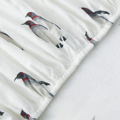 Eddie Bauer - Full Sheets, Cotton Flannel Bedding Set, Brushed For Extra Softness, Cozy Home Decor (Rookeries, Full)