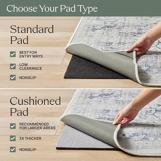 RUGGABLE x Jonathan Adler Machine Washable Modern Area Rug – Venom Emerald 3x5, Stain-Resistant, Non-Slip – Small Rugs for Living Room, Bedroom, Hallway, Entryway & Office–with Cushioned Pad
