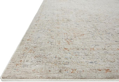 Loloi Amber Lewis Honora Collection HON-05 Bone/Multi 5'-3" x 7'-9" Area Rug