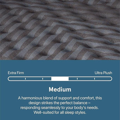 Beautyrest Days End Medium 14" Mattress - Twin XL - Cooling Tech, Supportive Durable Pocketed Coils, Pressure Relief, Motion Separation; 100 Night Sleep Trial and 10 Year Warranty